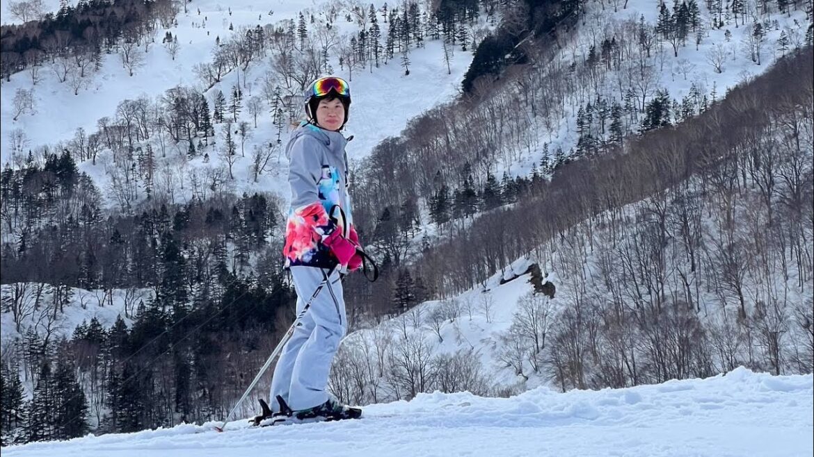 日本長野栂池滑雪場初次春滑First Spring Skiing at Tsugaike Ski Resort in Nagano, Japan 栂池高原スキー場での初めての春スキー