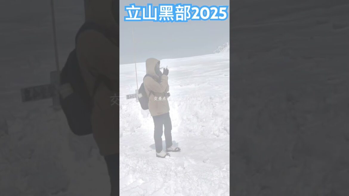 2025年4月17日 立山黑部￼ #立山