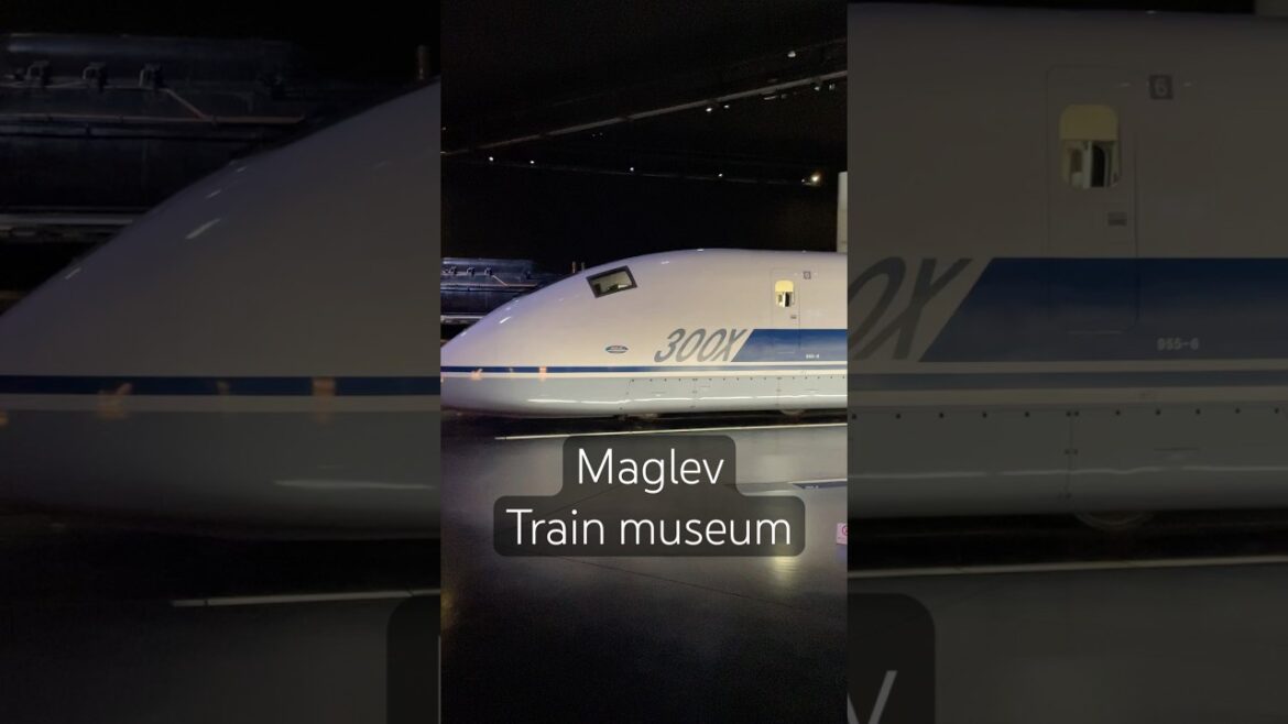 Train museum in #nagoya with maglev trains #japantravel #japan #japantravel #jrailpass