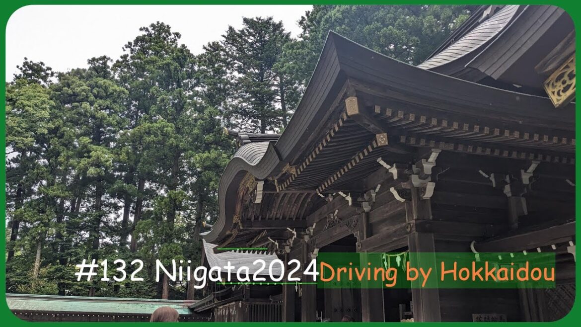 【中部】Driving by Hokkaidou 132 Niigata 2024(English subtitles) 【中部】Driving by Hokkaidou 132 Niigata 2024(English subtitles)