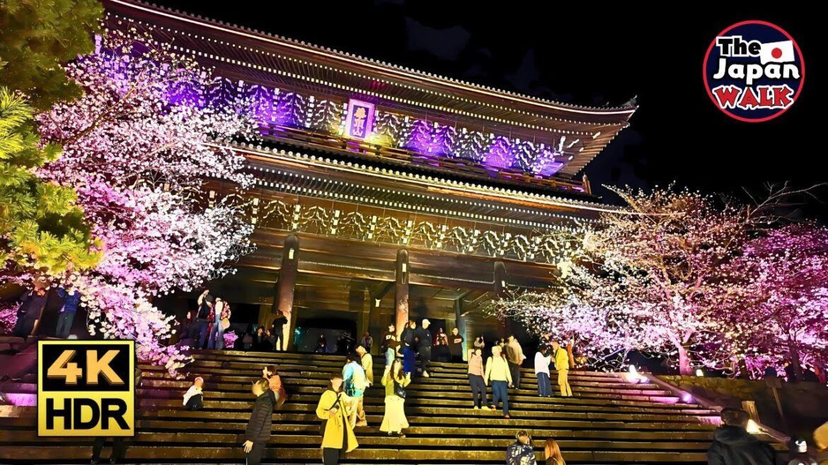 Chion-in: Kyoto’s Hidden Sakura Spot at Night | Walking Tour | 4K | HDR Chion-in: Kyoto’s Hidden Sakura Spot at Night | Walking Tour | 4K | HDR