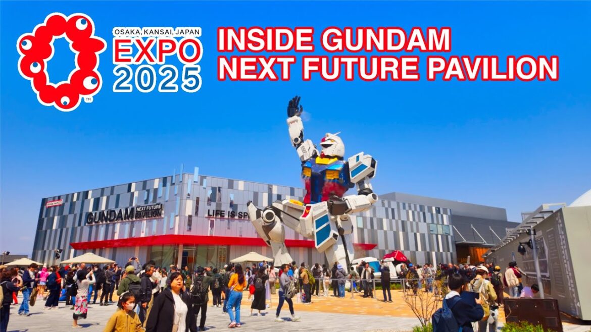 Osaka World Expo 2025 - Inside the Gundam Next Future Pavilion Tour | Japan Travel VLOG