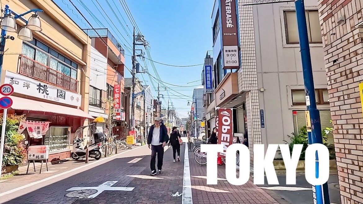 Tokyo Walking Tour | Japan City Walk[4K/60fps]