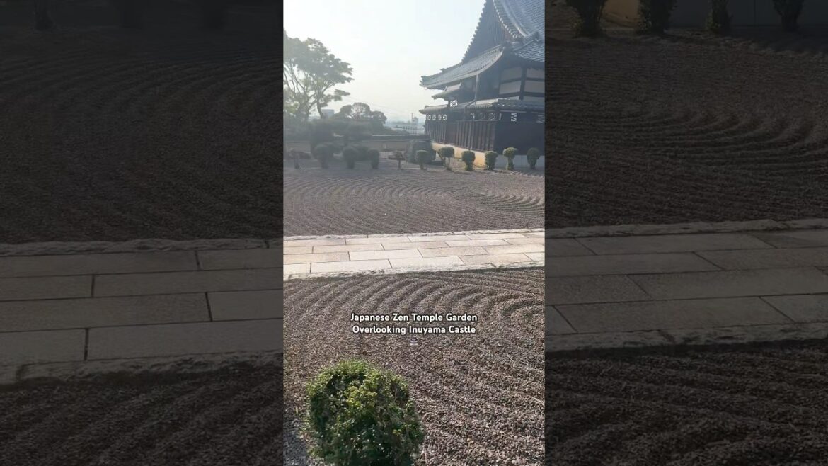 Japanese Zen Garden - Inuyama Castle