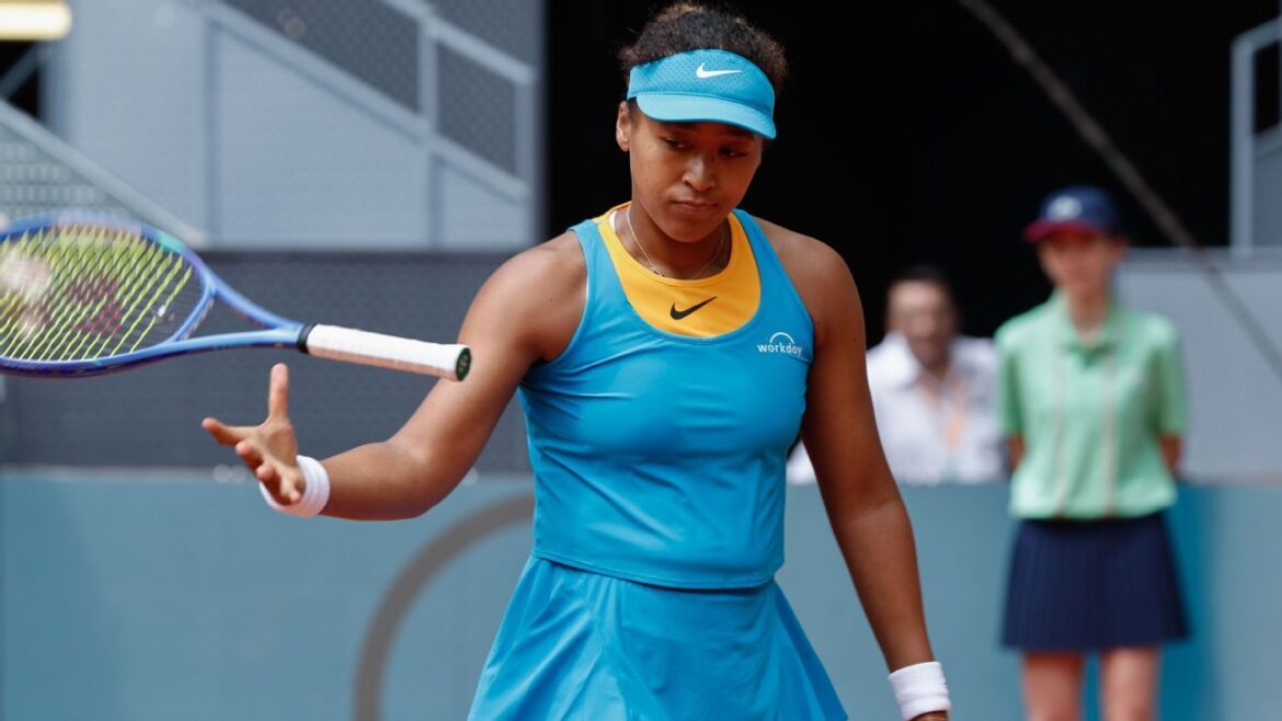 Naomi Osaka starts clay-court season with Madrid Open loss Naomi Osaka starts clay-court season with Madrid Open loss