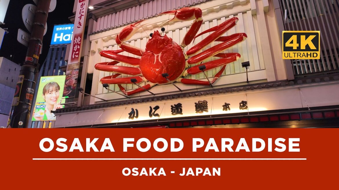 Osaka Food Paradise – Japan Travel Guide @tommytravelz in 4k 60fps Osaka Food Paradise - Japan Travel Guide @tommytravelz in 4k 60fps