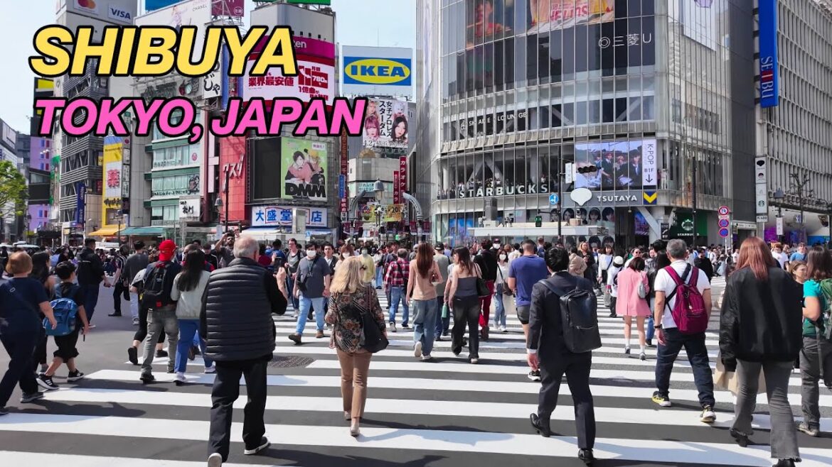 Tokyo! Exploring Shibuya on a Friday Afternoon | Japan Walk (April 2025)