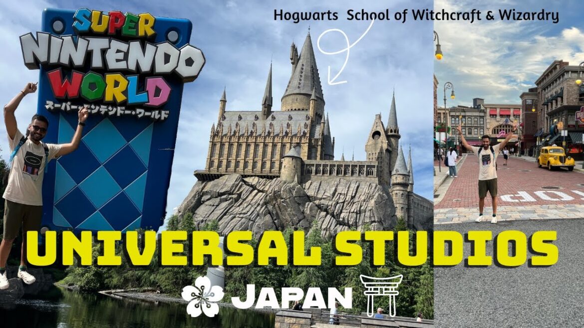 Universal Studios Japan Tour: Complete Walkthrough 🎥 | Harry Potter, Nintendo World & Ticket Tips 🤩