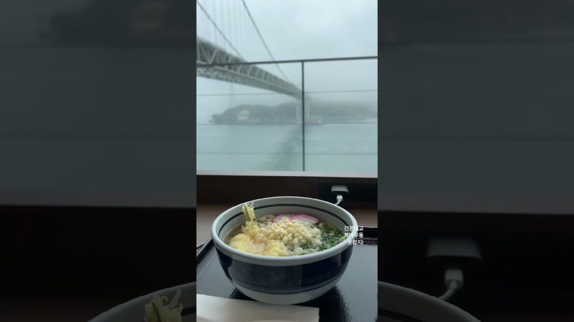 Harleydavidson Fatboy 큐슈여행중 간몬대교 휴개소의 복어우동은 못참!! #kyushu #shimonoseki #kanmonbridge #할리 #팻보이 #복어우동