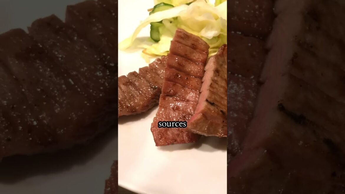 This is the Taste of Sendai! Savor Every Bite of Our Exquisite Beef Tongue #shorts
