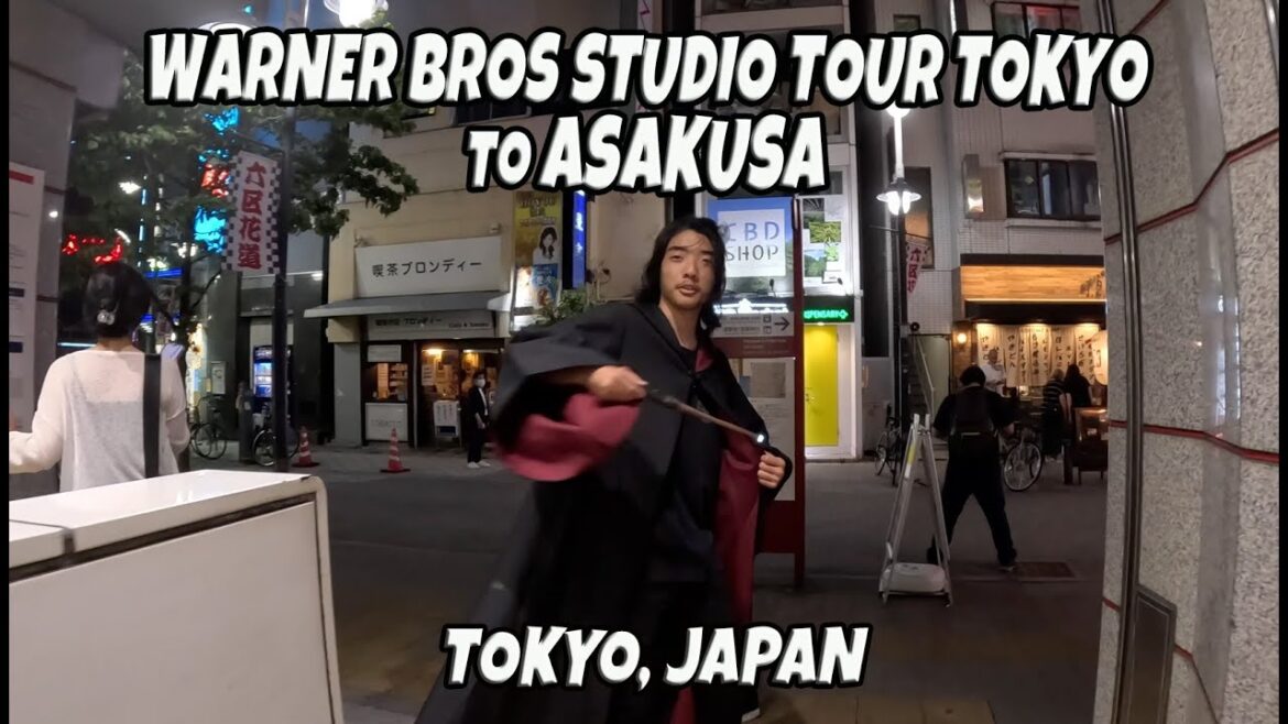 Warner Bros Studio Tokyo to Asakusa | Toshimaen Station | Tochomae Station | Shin Okachimachi Warner Bros Studio Tokyo to Asakusa | Toshimaen Station | Tochomae Station | Shin Okachimachi