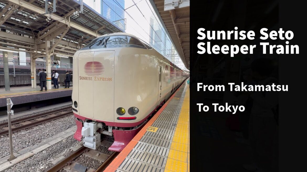 Taking the Sunrise Seto in a Single Twin from Takamatsu to Tokyo