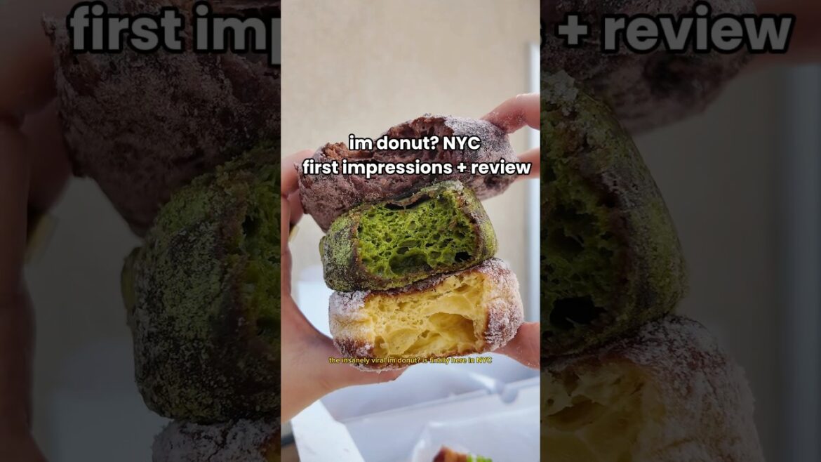 $13 FOR ONE DONUT? IM DONUT? NYC HONEST REVIEW