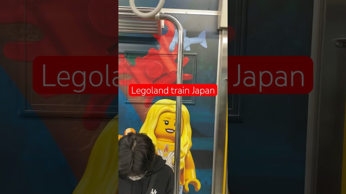 Decked out Legoland Train #lego #legoland #japan #japantravel #nagoya