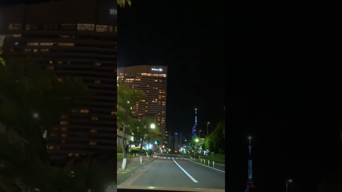 Fukuoka Night Drive 🌃 MARK IS Fukuoka Momochi → Fukuoka Dome Westward Fukuoka Night Drive 🌃 MARK IS Fukuoka Momochi → Fukuoka Dome Westward