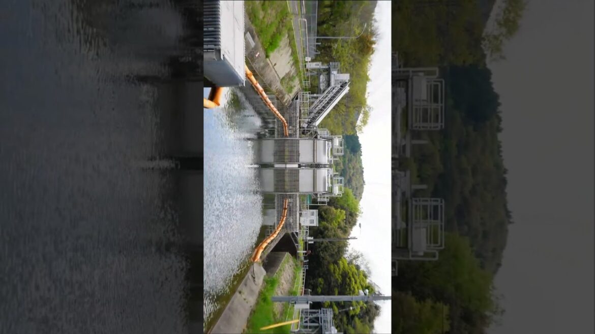 大原揚水機場（愛知県新城市）※スマホは横向きで見てね