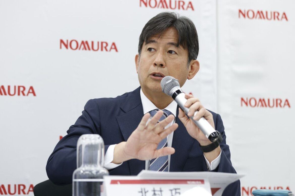 Nomura CFO Says Japan’s Volatile Yields Make Trading Difficult