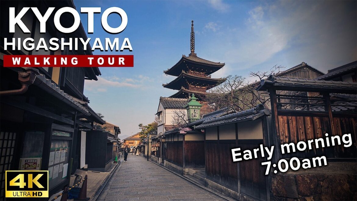 Kyoto Higashiyama Walking Tour | Early Morning Travel Guide 4K | 京都,東山,清水寺,二年坂,知恩院 Kyoto Higashiyama Walking Tour | Early Morning Travel Guide 4K | 京都,東山,清水寺,二年坂,知恩院