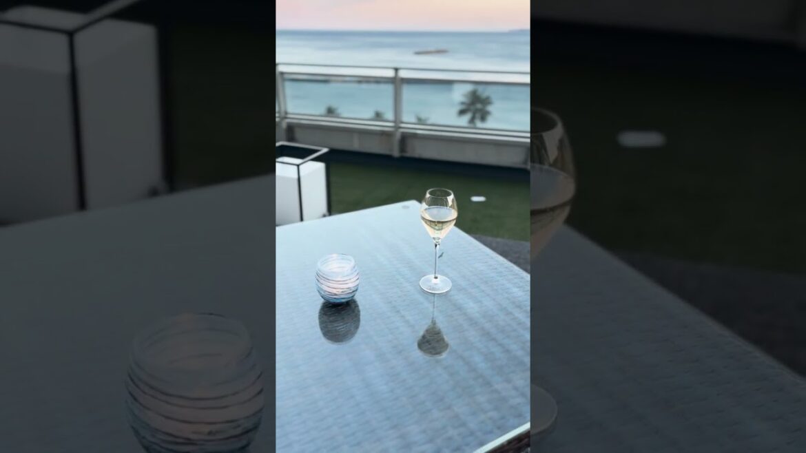 Sunset terrace at Pearl Star Hotel Atami