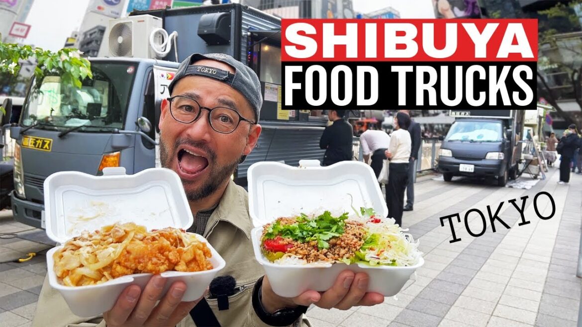 SHIBUYA FOOD TRUCKS!? Hidden Eats You Can’t Miss!