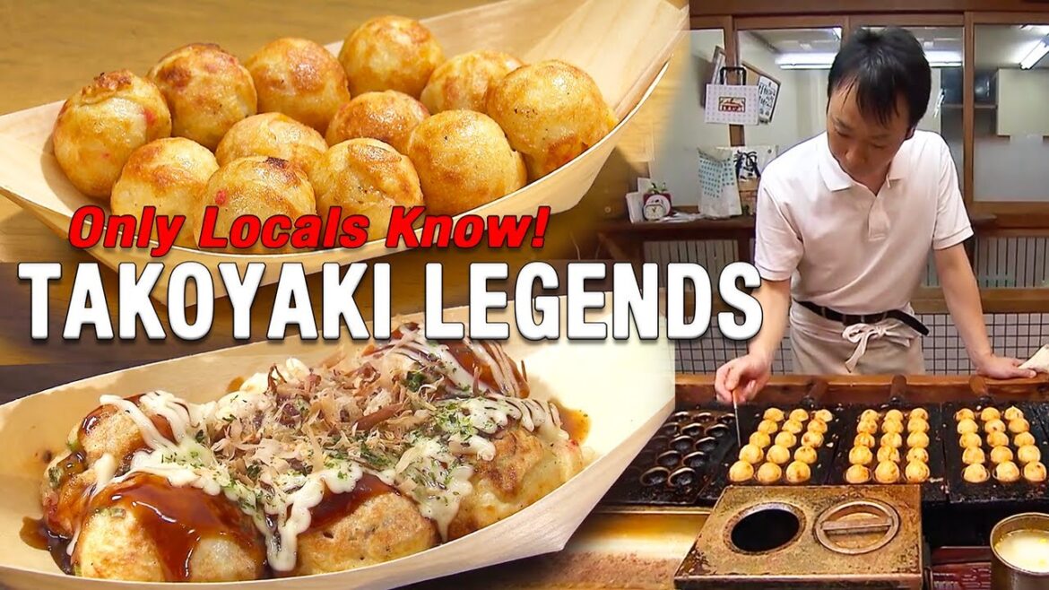 Legendary Osaka's Takoyaki! Japanese Street Food and Its Hidden Soul