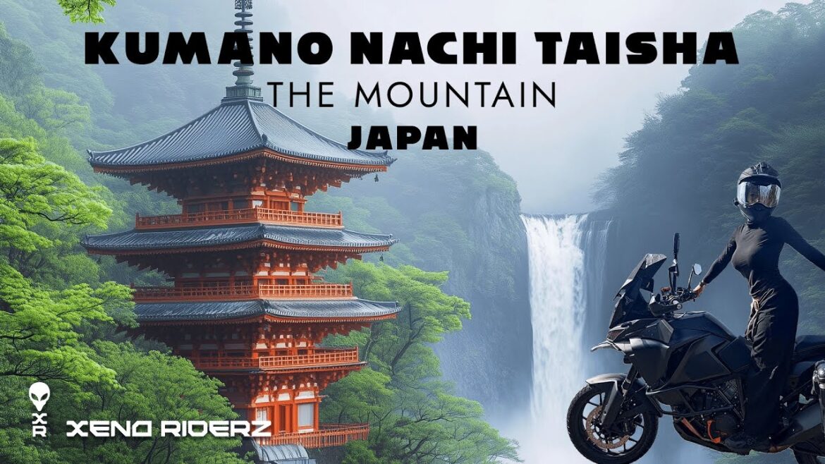 EPIC Motorcycle Climb to Japan’s Sacred Waterfall! Cherry Blossom Season KTM Super Adventure 1290 S