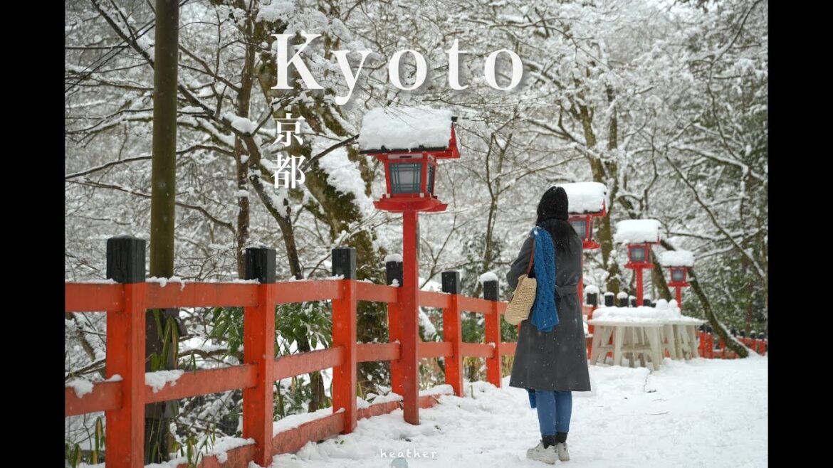 3 days snowy winter in #kyoto VLOG❄️ kifune, best food, pastry & matcha 🍵 Japan relaxing travel