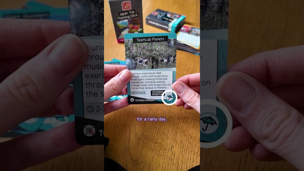 How I plan my Tokyo itinerary