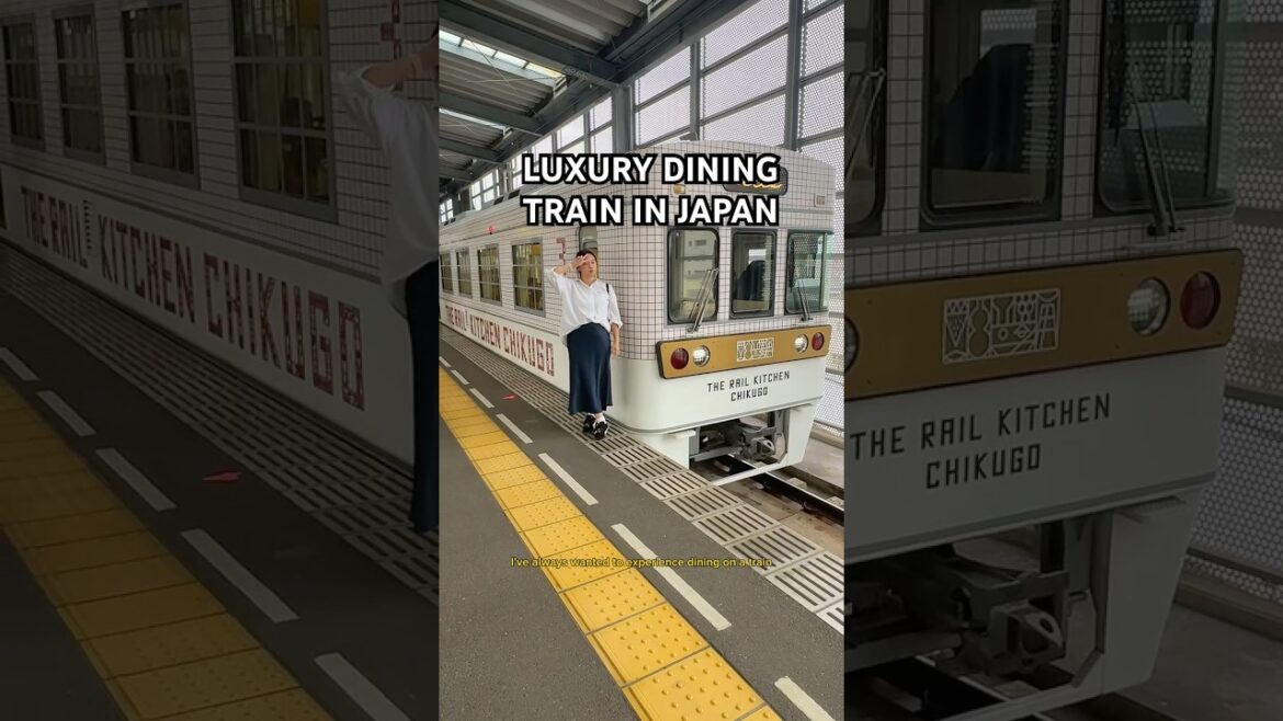 the cutest train dining experience ever!