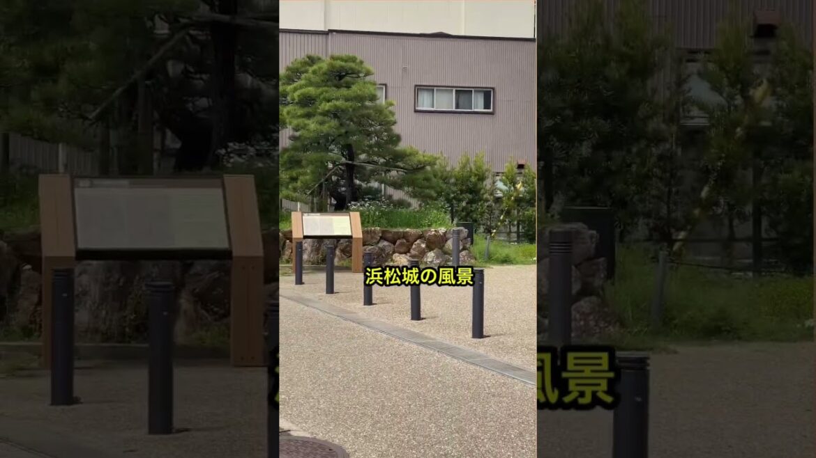 浜松城の景色01 #浜松城 🏯