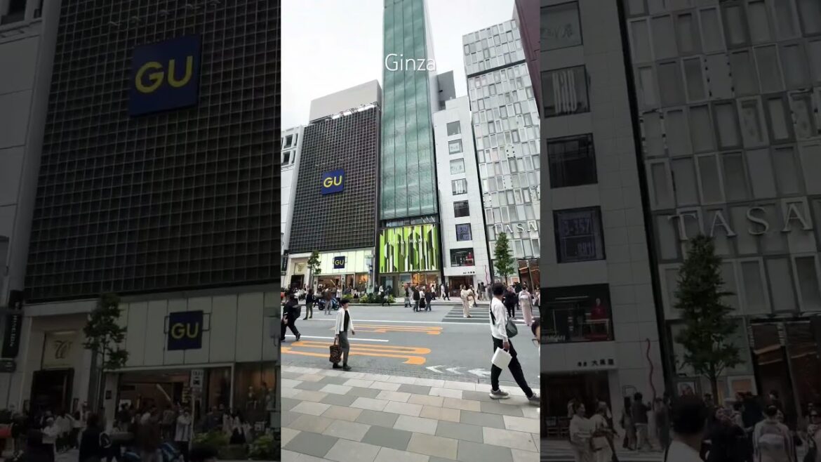 Ginza, Tokyo 🇯🇵 #japan #travel