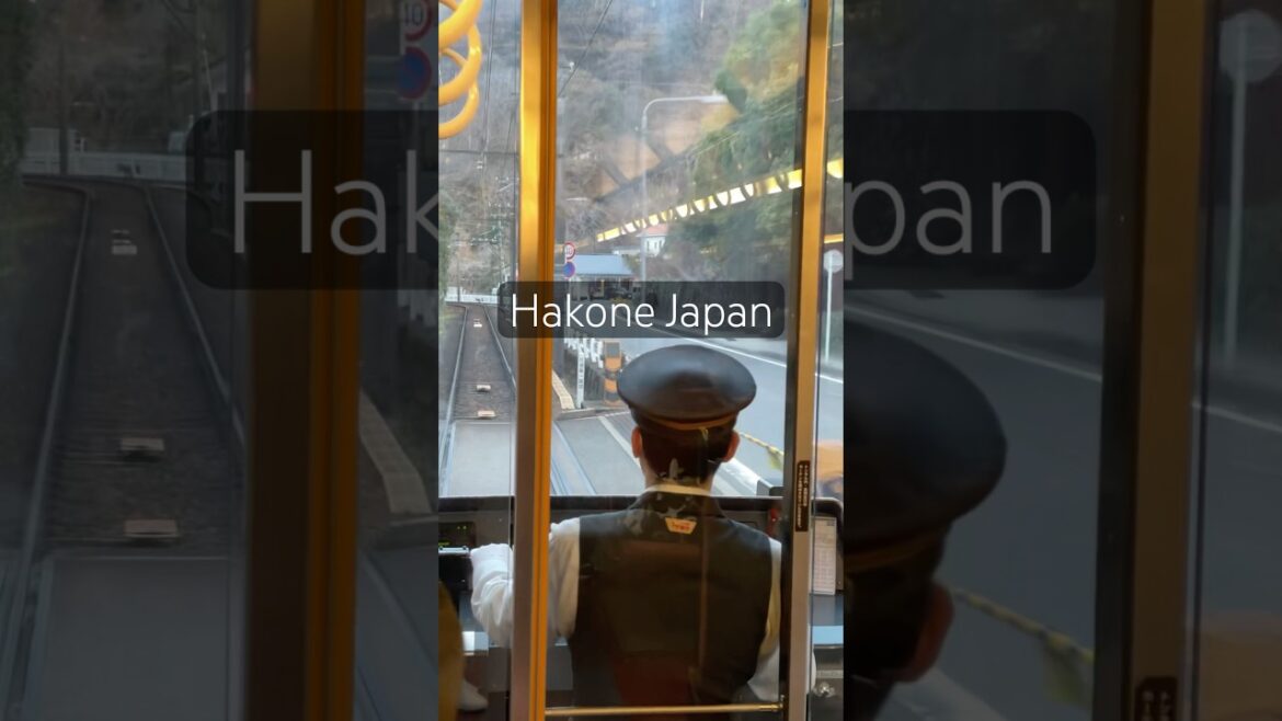 Tozan Railway in Hakone japans oldest mountain railways #travel #japantravel #hakone