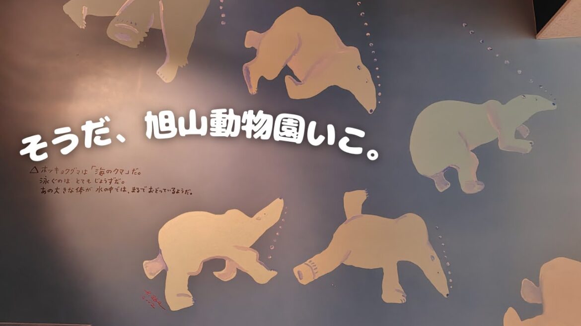 【2泊3日旭川一人旅】そうだ、旭山動物園いこ。②【やっぱ動物園っしょ】