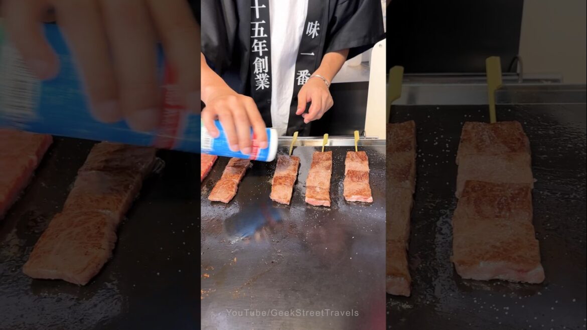 The MOST expensive Wagyu Stewer in Tokyo | Japanese Street Food
