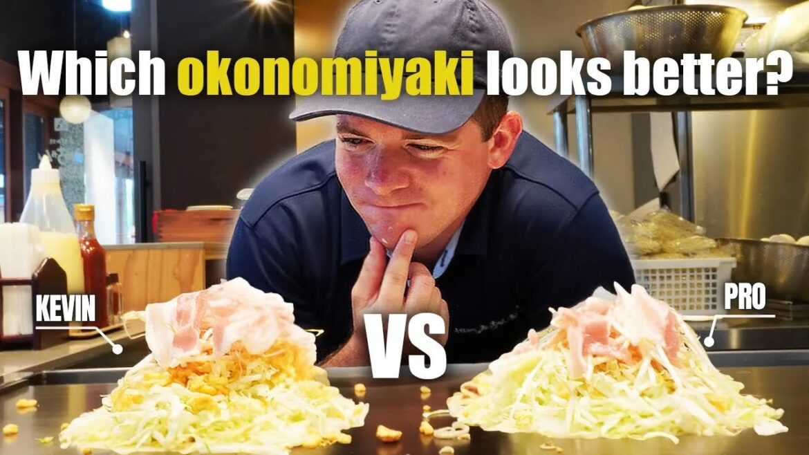 Hiroshima Okonomiyaki Challenge: Can Kevin Master It? Hiroshima Okonomiyaki Challenge: Can Kevin Master It?