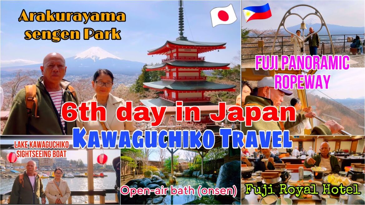ナナイとタタイがやって来た！6日目/河口湖へ家族旅行/My parents first time together in Japan 🇯🇵Travel in Kawaguchiko