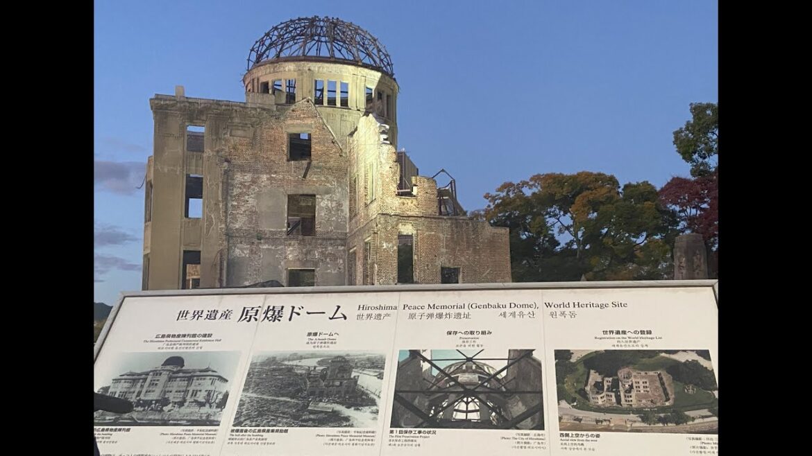 Hiroshima Japan (Peace Memorial Park/Atomic Bomb Dome/Hiroshima Castle)