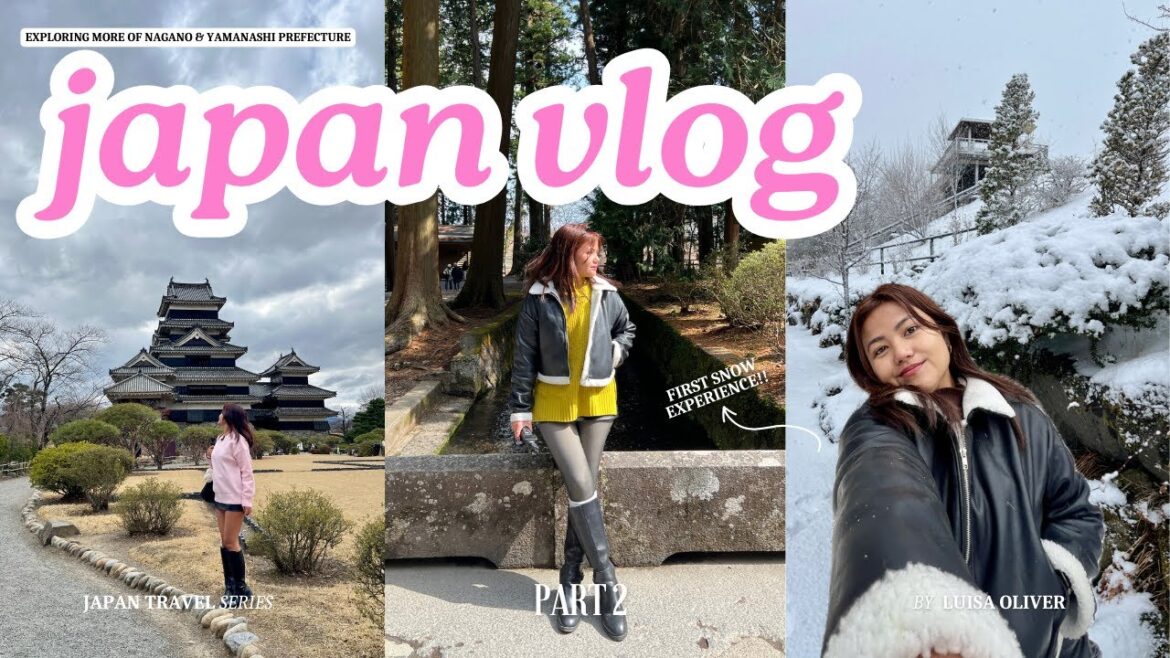 JAPAN VLOG โ๏ธ๐ฏ๐ต Part 2 (Exploring Nagano & Yamanashi, Snow + Onsen Experience, Fuji-Q Highland) JAPAN VLOG โ๏ธ๐ฏ๐ต Part 2 (Exploring Nagano & Yamanashi, Snow + Onsen Experience, Fuji-Q Highland)