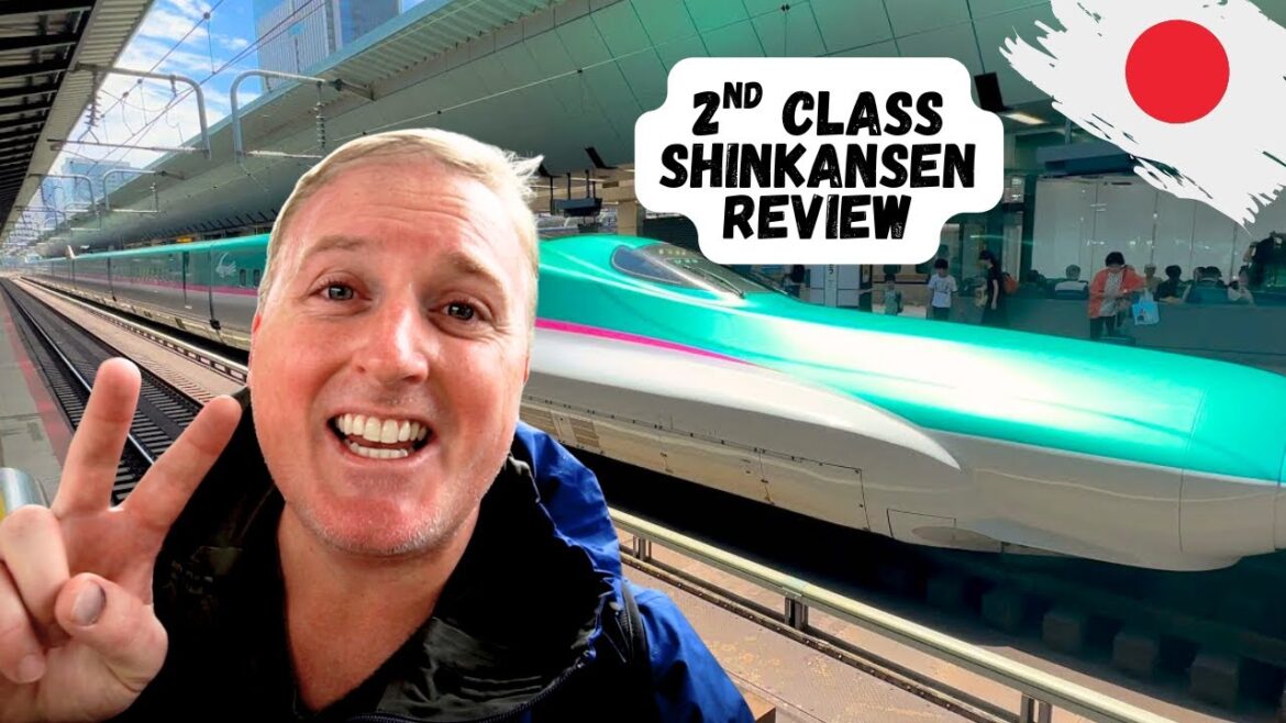 Second Class Bullet Train Experience | Koriyama to Aomori Japan Travel Vlog 🚄