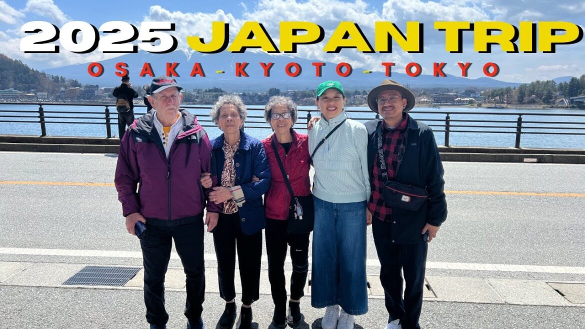 2025 JAPAN TRIP- OSAKA, KYOTO, TOKYO. (full video)