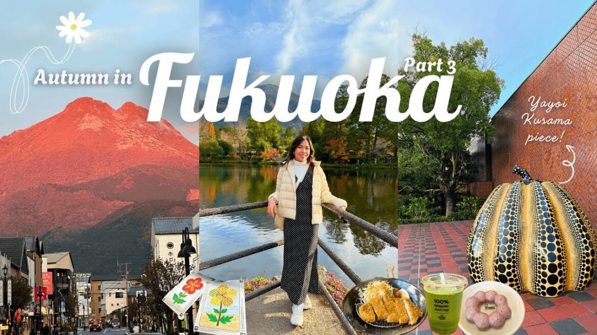 • Autumn in Fukuoka: Japan vlog | Yufuin | TeamLab Forest | Fine Arts Museum | Ohori Park | PART 3 •