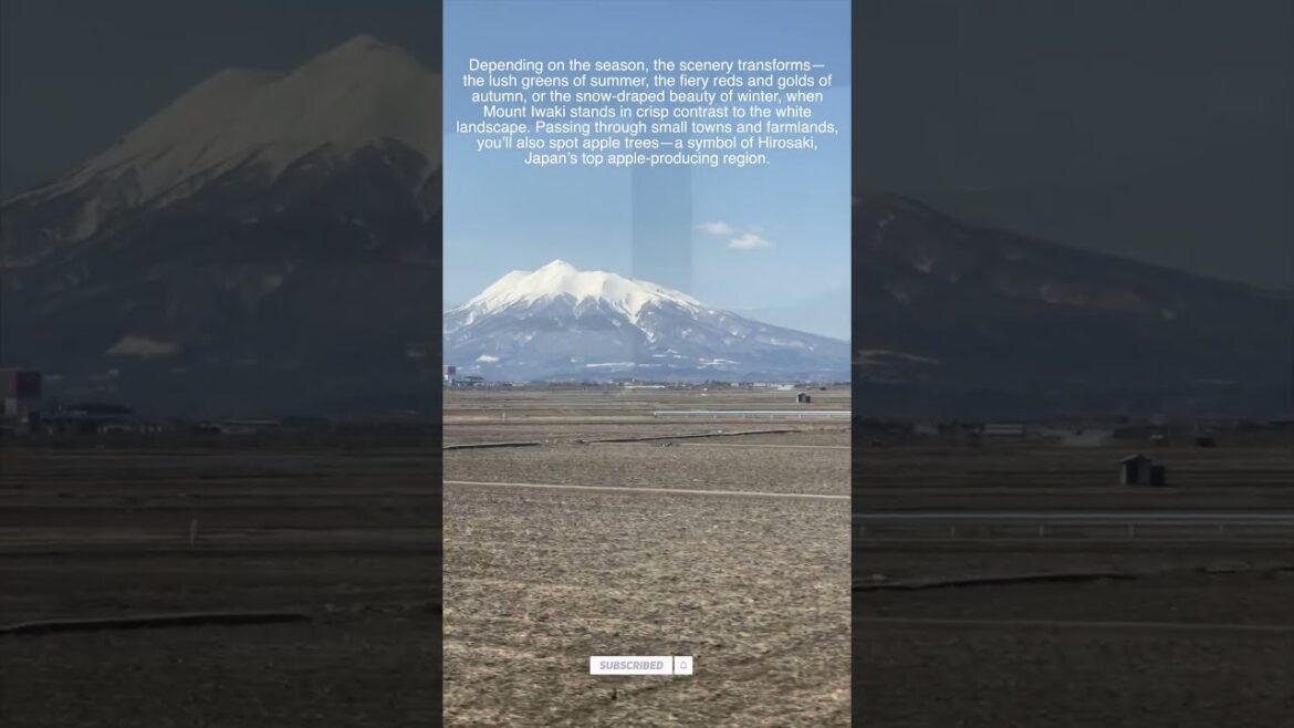 Japan - Amori to Hirosaki - Mount Iwaki (2)