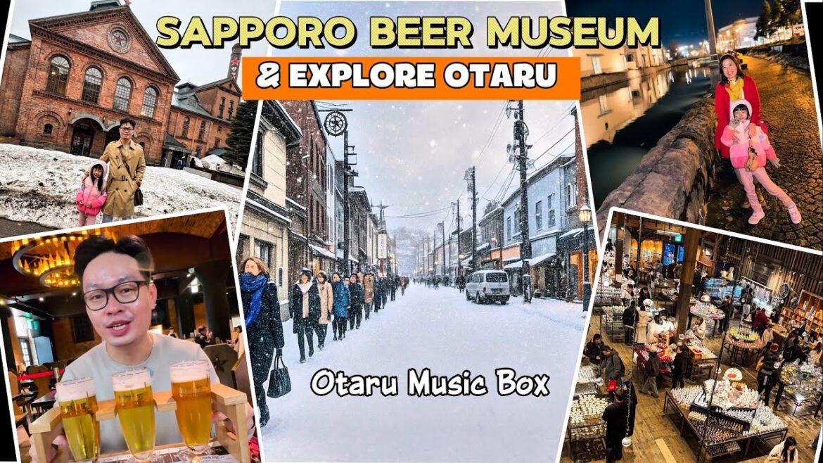 SAPPORO BEER MUSEUM + EXPLORE OTARU: Otaru Music Box & Otaru Canal | Hokkado Trip
