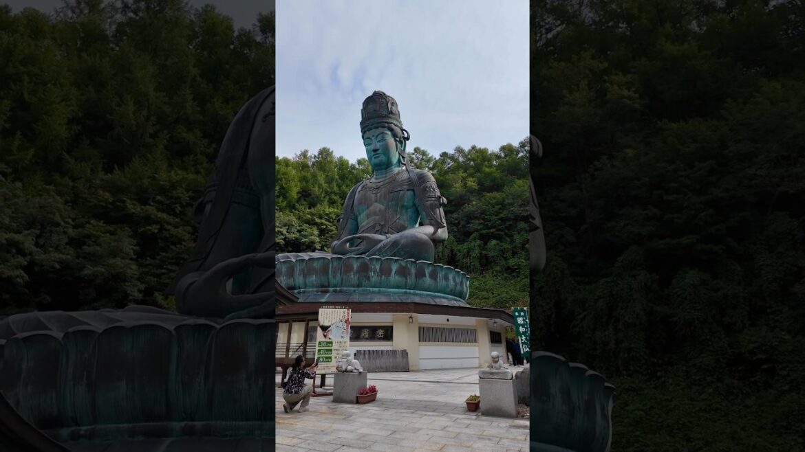 At Showa Daibutsu Temple, Aomori, Japan 🇯🇵 #japan #japantravel #japantraveltips #aomori