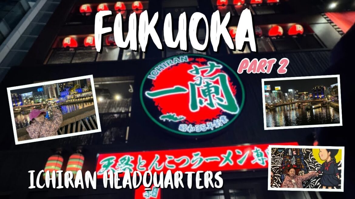 Travel Vlog | Fukuoka Part 2 | Conveyor Restaurant | Fukuoka Museum