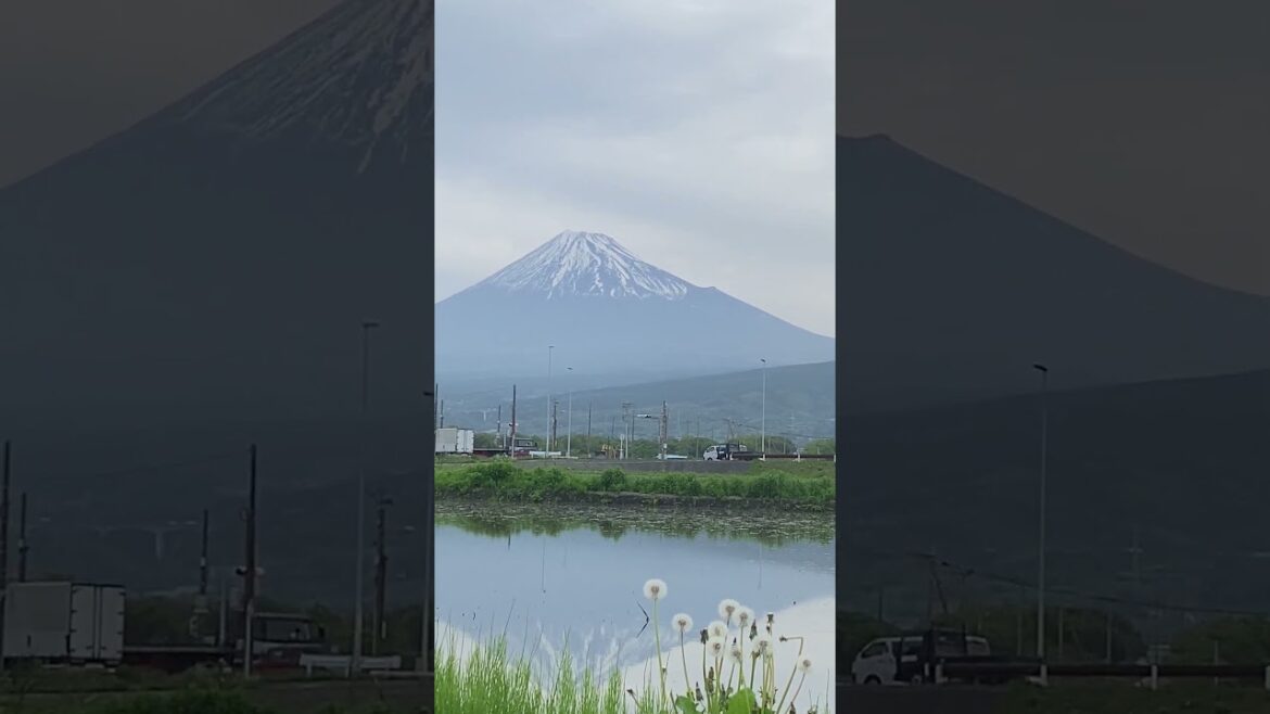 Day in my life Mt.Fuji Snow melting #japan #mtfuji  #2025 #travel #trending