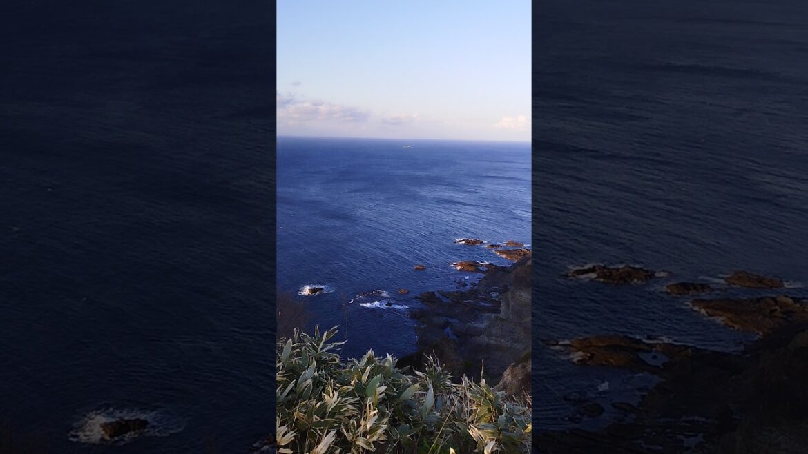 Cape Shakotan Lighthouse Observatory #shorts #youtubeshorts #foryou #nature #peace #mountains #japan