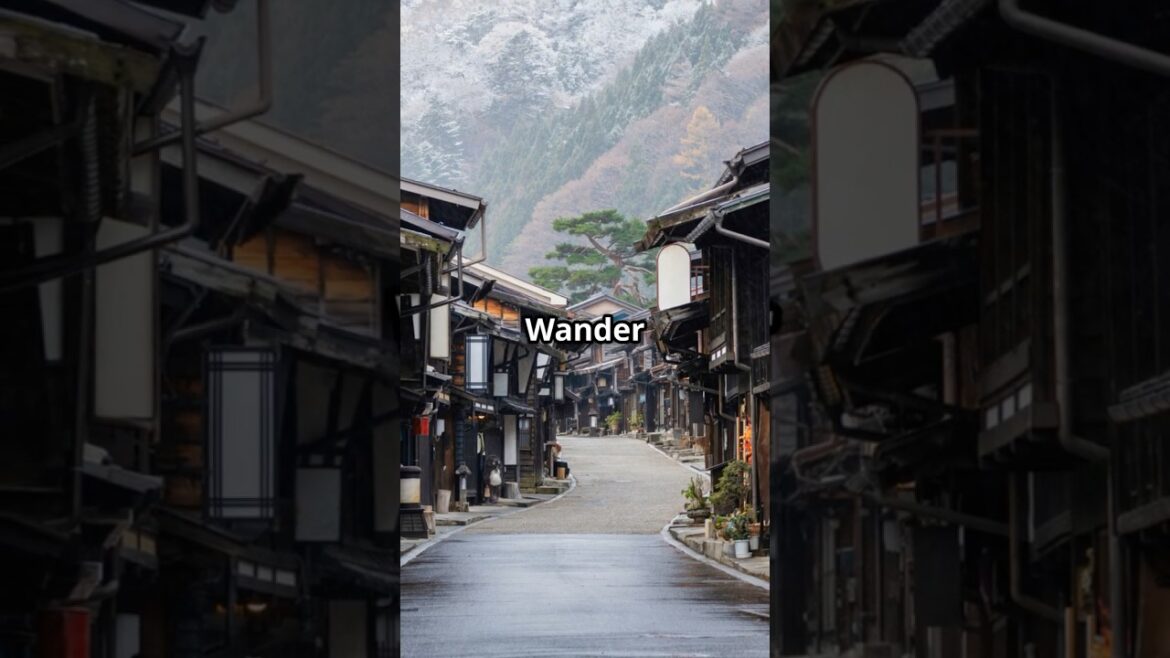 Narai-juku: Japan’s Hidden Edo-Era Town You Must Visit 🇯🇵✨