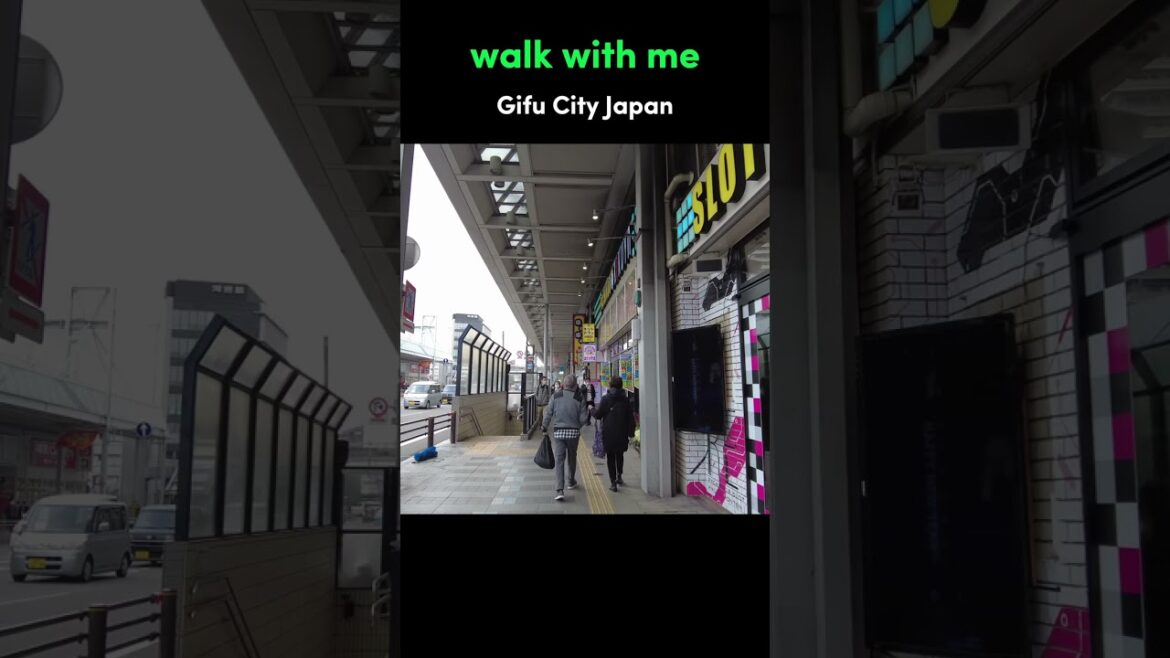Walk With Me in Gifu City | Japan Walking Tour
