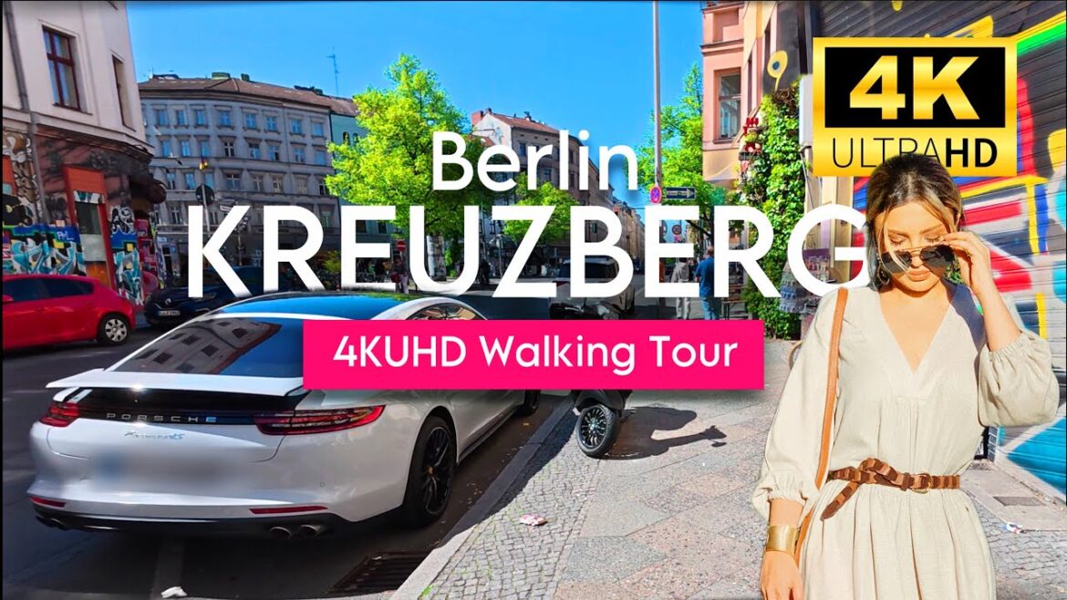 Explore Kreuzberg, Germany | 4K Walking Tour with Captions & Immersive Sound [Ultra HD/60fps]